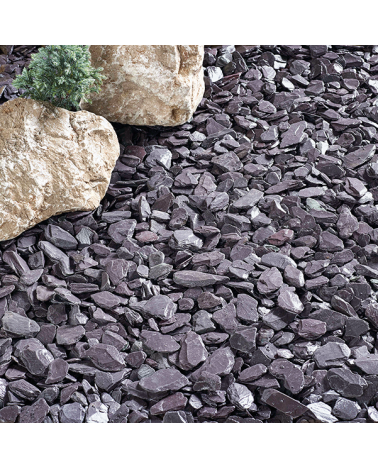 Plum Slate Chippings