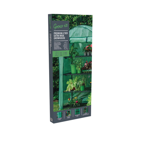 Grow it Premium 4 Tier Extra Wide Growhouse