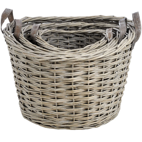 Basket Round Wicker Storage
