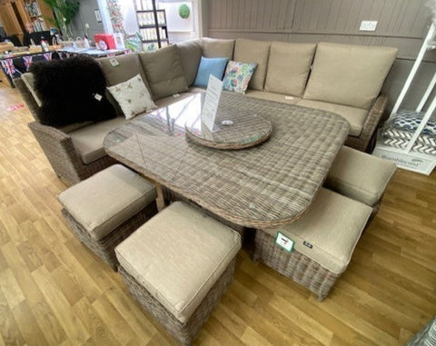 Cotswold Sunlounger Corner Set