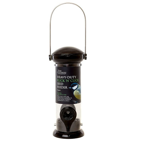 Bird Feeder - Flick n Click Seed Feeder 2 Ports