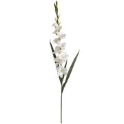 Artificial Flower White Gladioli
