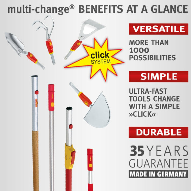 Multi Change Small Push/Pull Weeder 10cm – Country Gardener
